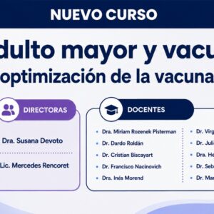 Adulto mayor y vacunas